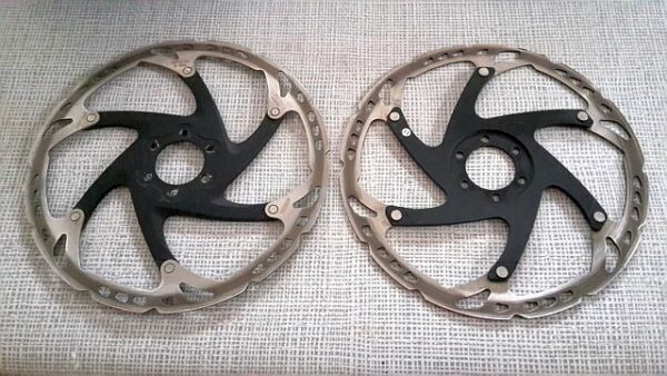 Vier gebrauchte Shimano Bremsscheiben 203 mm – Bild 2