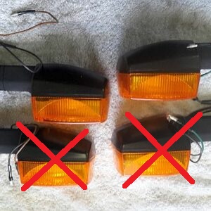 Neuer Blinkersatz CEV 236