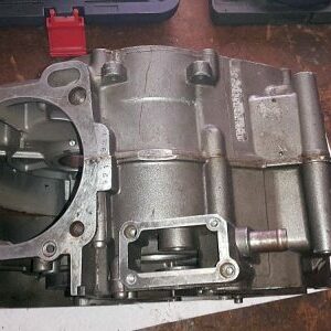 Gilera Saturno: Gebrauchtes, aufgespindeltes Gehäuse für die Aufnahme von 560 cc Zylinder