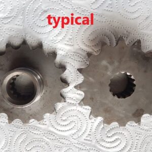 Gilera Saturno, alle BI4: Neues Ritzel 14 Zähne