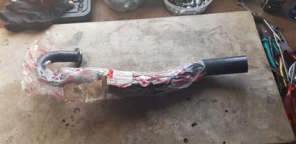 Gilera RC 600 (C, R), Nordwest: Neuer Krümmer, offene Variante
