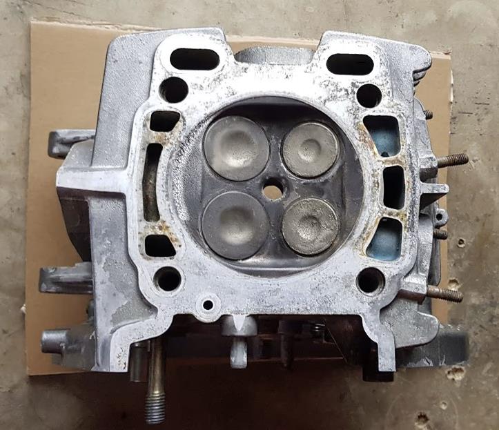 Gilera Saturno 500: Zylinderkopf