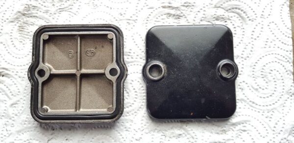 Gilera BI4: Gebrauchter Ventildeckel schwarz 324695