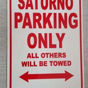 Gilera Saturno: Blechschild