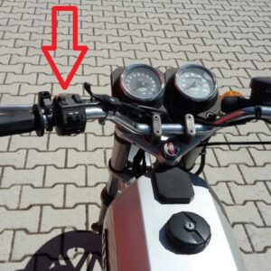 Gilera TG 80, TG 125: Neuer Halter für linke Schaltereinheit