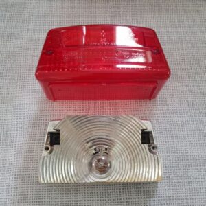 Gilera Saturno: Gebrauchtes Rücklicht mit neuem Glas