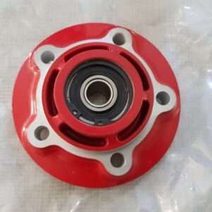 Gilera Saturno: Hinterrad, neuer Kettenblattträger