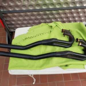 Gilera Saturno: Neue Auspuffkrümmer, original lang