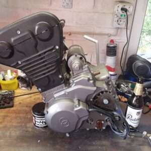 Gilera Saturno 350, neuer Motor