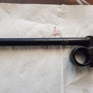 Gilera Saturno, linker Stummel